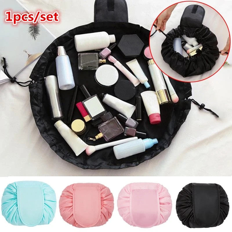 Travel makeup storage bag Women's drawstring makeup bag