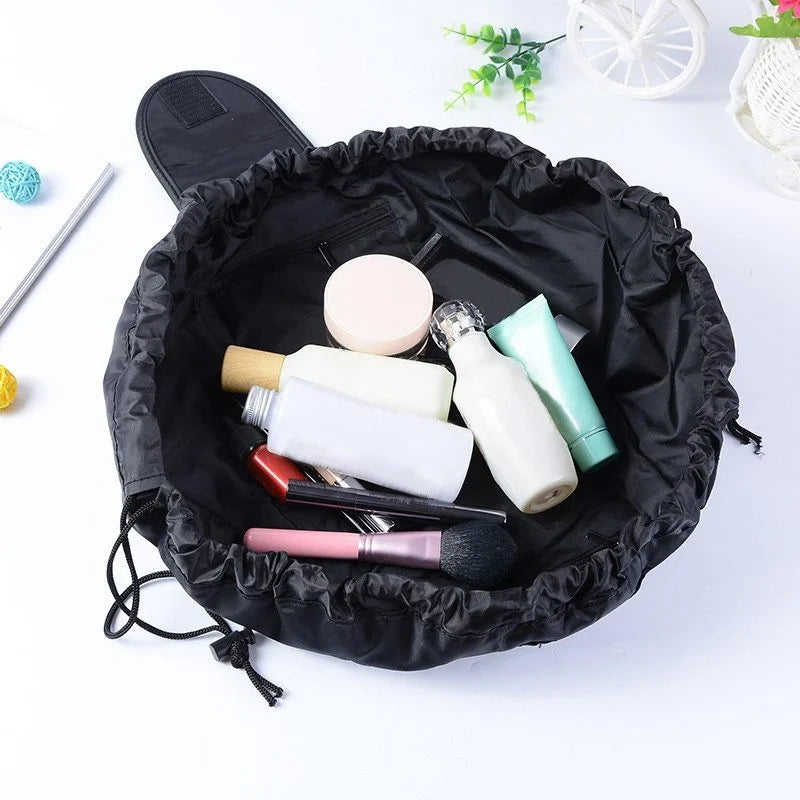 Travel makeup storage bag Women's drawstring makeup bag