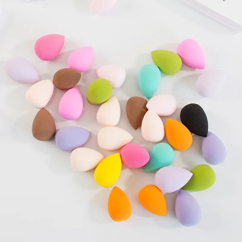 Wholesale Mini Makeup Sponge Water Drop Shape Makeup Cotton Pad For Eyes Small Makeup Sponge Cosmetic Sponge For Makeup